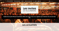 Desktop Screenshot of invites.villeurbanne.fr