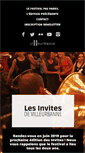 Mobile Screenshot of invites.villeurbanne.fr