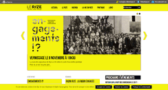 Desktop Screenshot of lerize.villeurbanne.fr